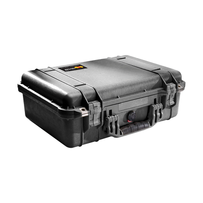 Pelican 1500 Case (Black) with Pick 'N Pluck Foam