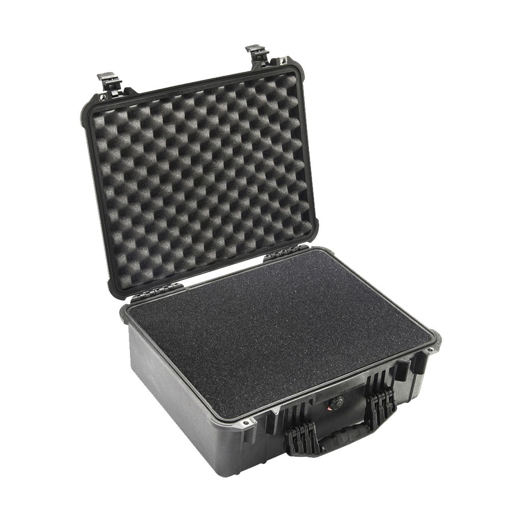 Pelican 1550 Case (Black) with Pick 'N Pluck Foam