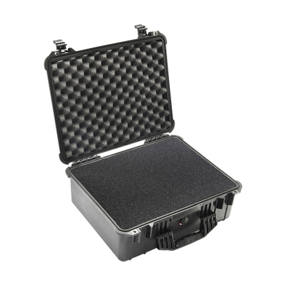 Pelican 1550 Case (Black) with Pick 'N Pluck Foam