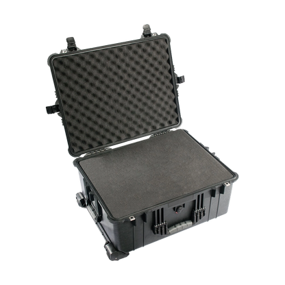 Pelican 1610 Case (Black) with Pick 'N Pluck Foam