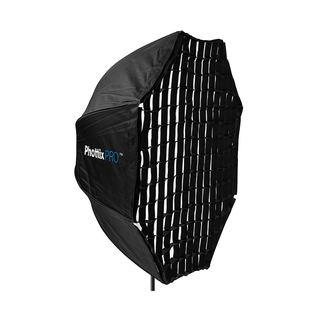Phottix Pro Easy-Up HD Extra Large Octa Umbrella Softbox with Grid 120cm