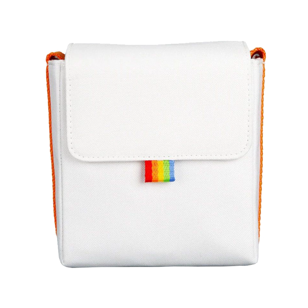 Polaroid Now Camera Bag (White & Orange)