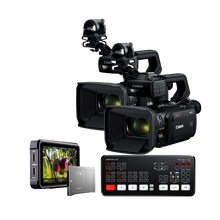 Rental: Canon XA75 Professional UHD 4K Live Stream Camcorder Kit