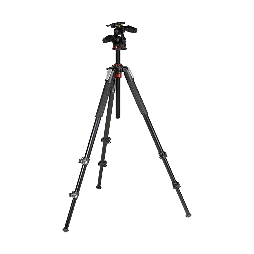 Rental: Manfrotto MK055-Aluminum Tripod with 3-Way Head