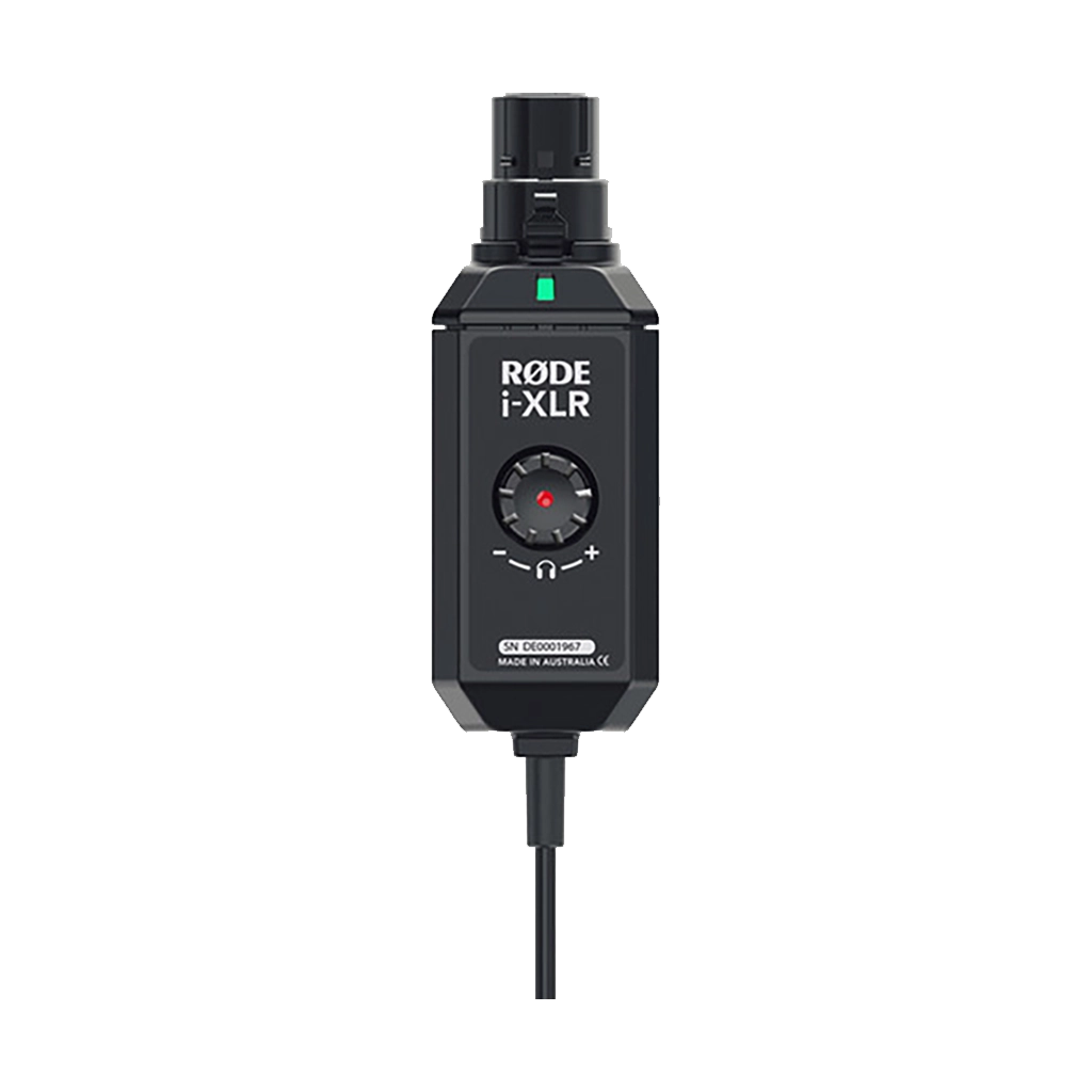 Rode i-XLR Digital XLR Adapter for Apple iOS Devices