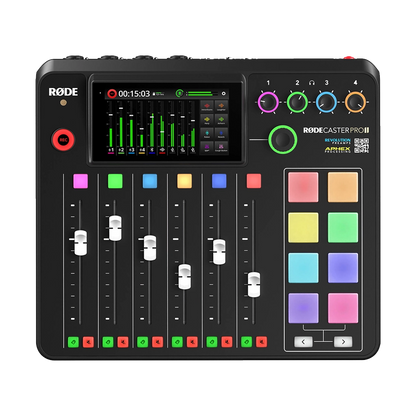 Rode RODECaster Pro II Integrated Audio Production Studio