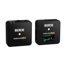 Rode Wireless GO II Single Compact Digital Wireless Microphone System/Recorder (2.4 GHz, Black)