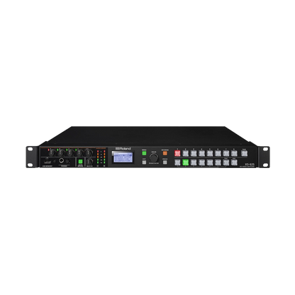 Roland 6-Channel HD Video Switcher with Audio Mixer & PTZ Camera Control (1 RU)