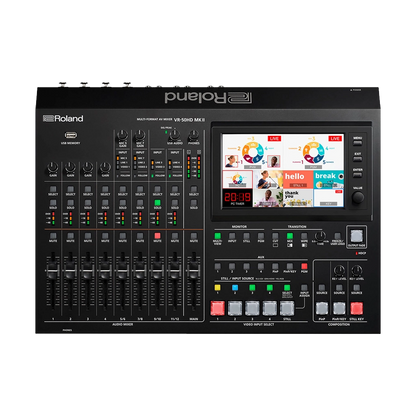 Roland VR-50HD MK II Multi-Format AV Mixer with USB 3.0 Streaming