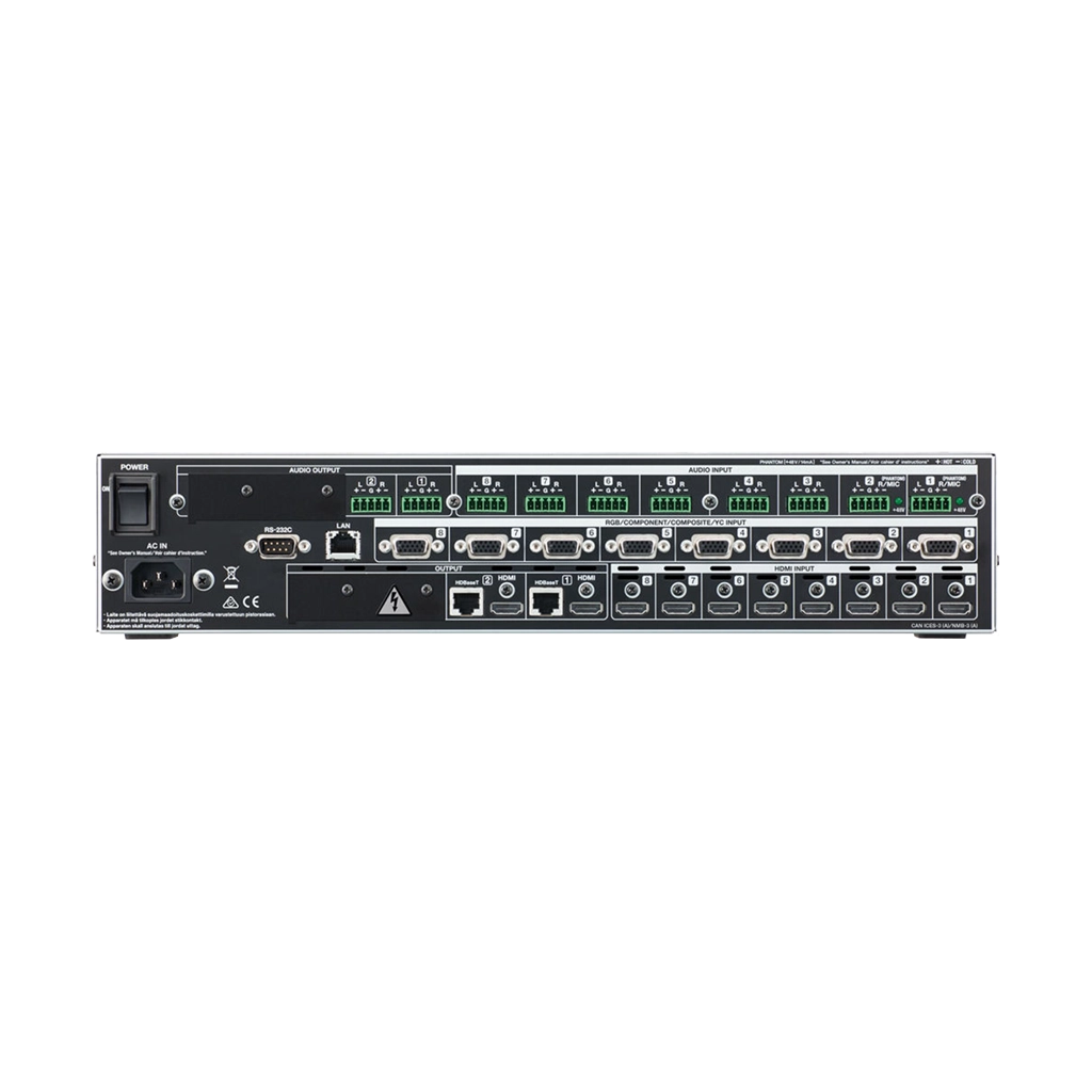 Roland XS-82H 8x2 Multi-Format AV Matrix Switcher