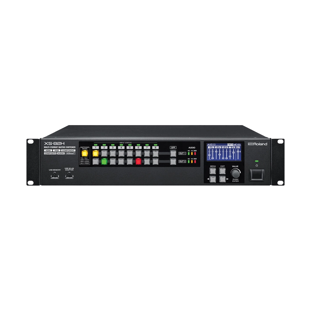 Roland XS-82H 8x2 Multi-Format AV Matrix Switcher