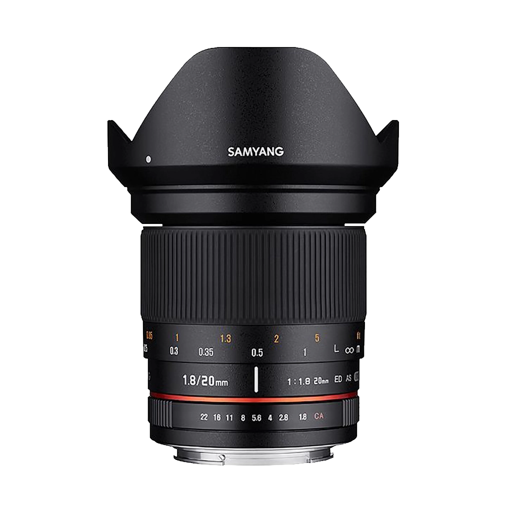 Samyang 20mm f/1.8 ED AS UMC Lens (Fujifilm X Mount)