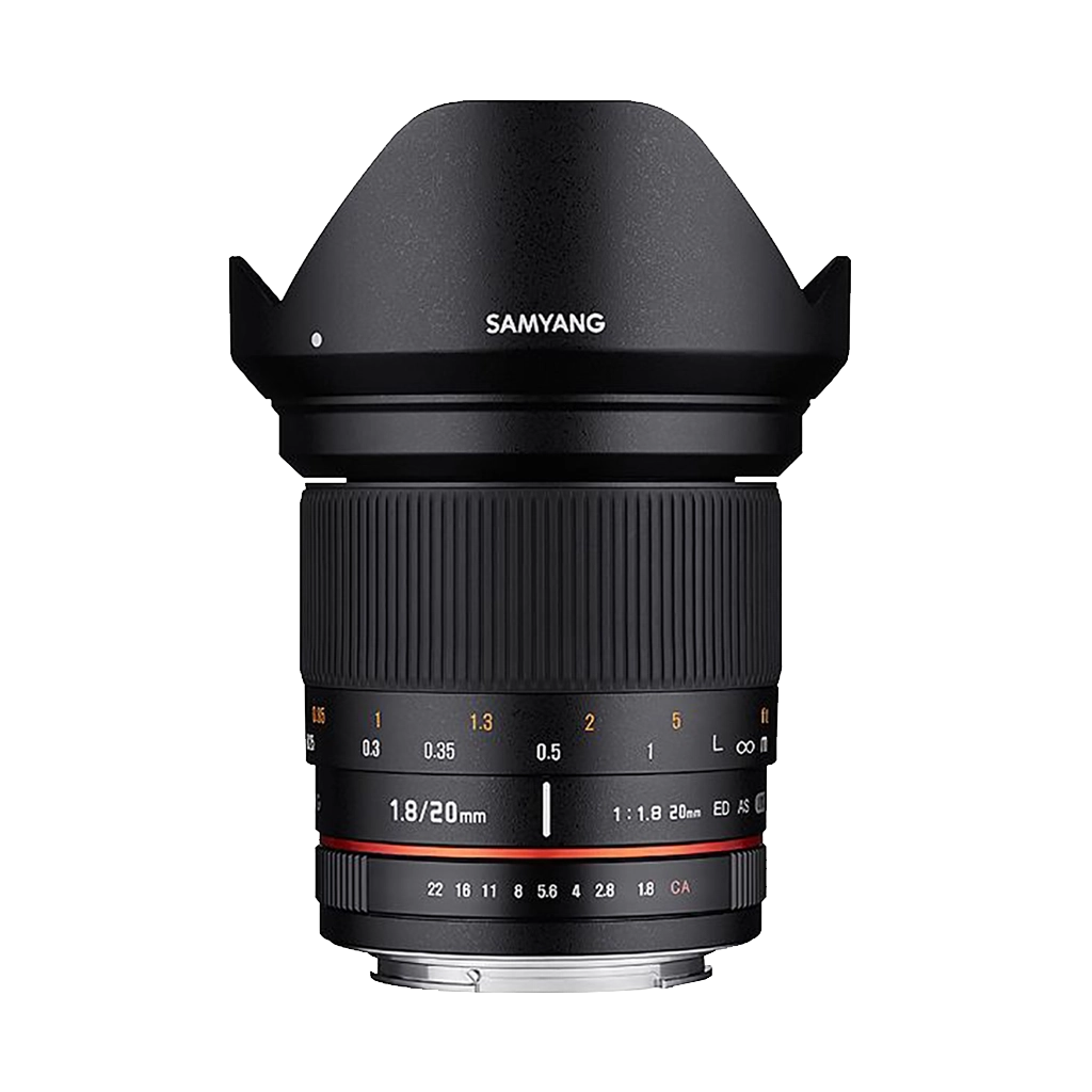 Samyang 20mm f/1.8 ED AS UMC Lens (Sony E Mount)