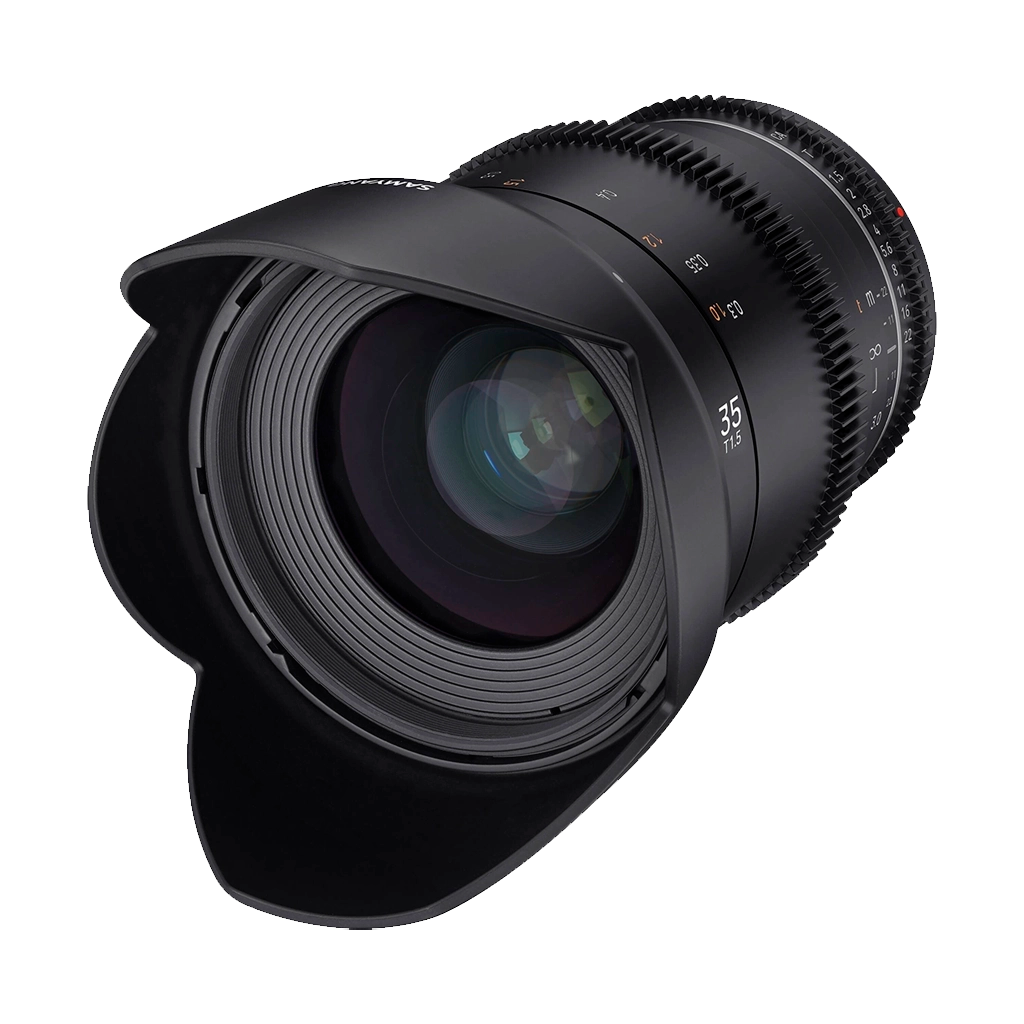 Samyang 35mm T1.5 VDSLR MK2 Cine Lens for Canon EF Mount