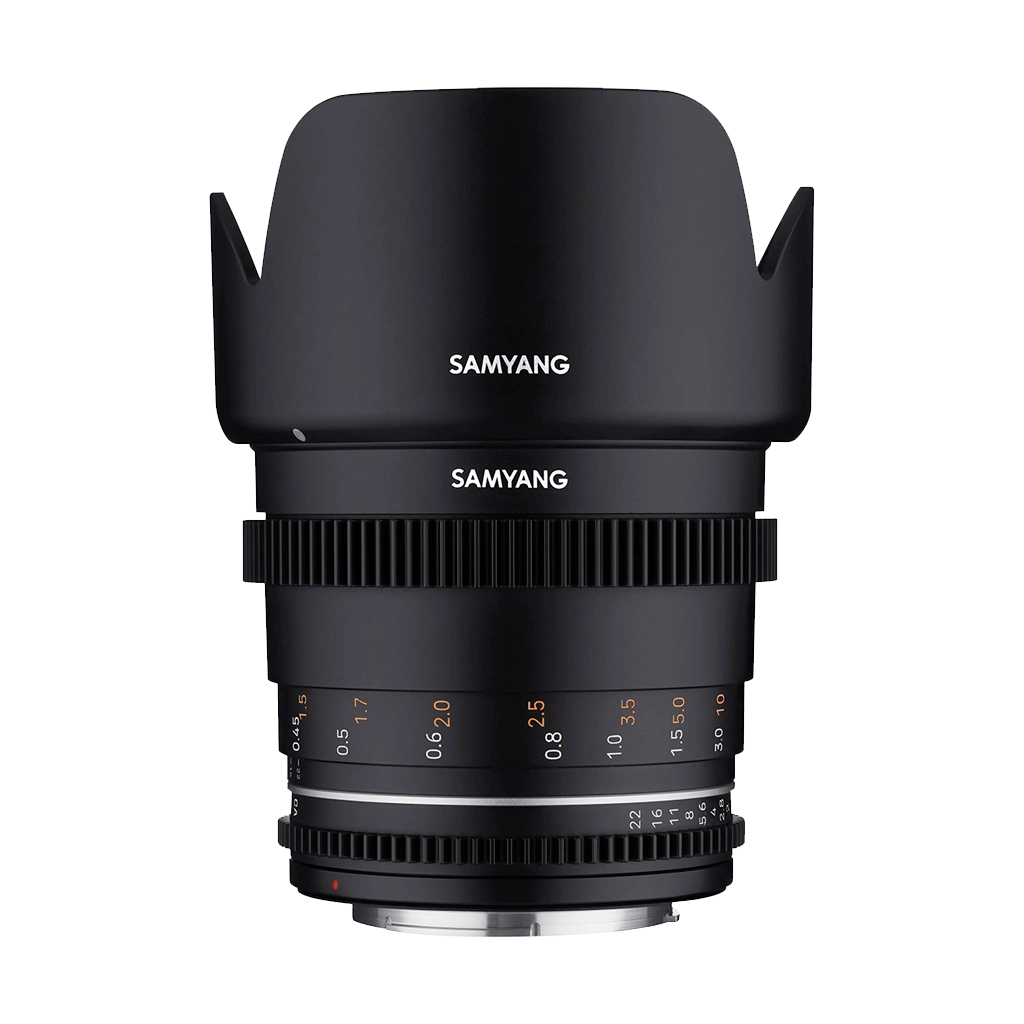 Samyang 50mm T1.5 VDSLR MK2 Cine Lens for Canon EF Mount