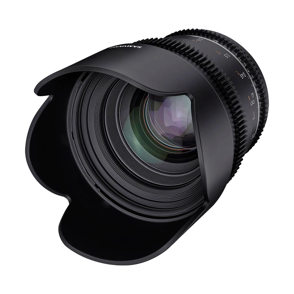 Samyang 50mm T1.5 VDSLR MK2 Cine Lens for Canon EF Mount
