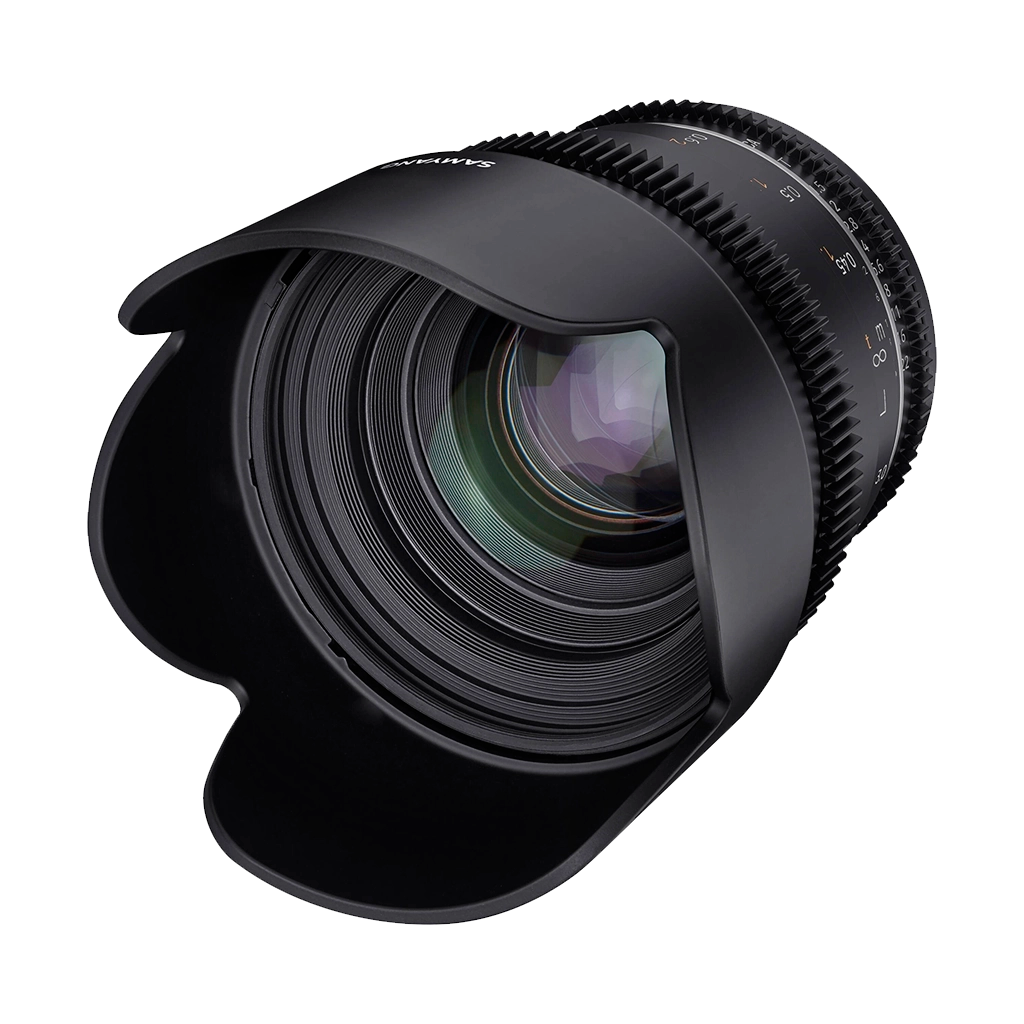 Samyang 50mm T1.5 VDSLR MK2 Cine Lens for Canon RF Mount