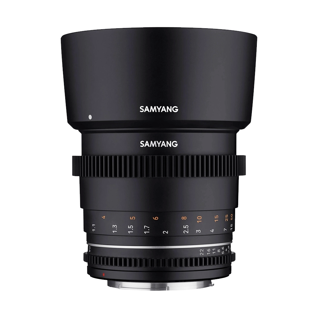 Samyang 85mm T1.5 VDSLR MK2 Cine Lens for Canon RF Mount