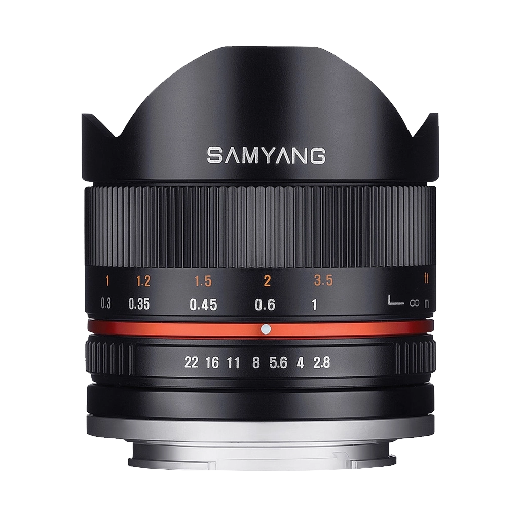 Samyang 8mm f/2.8 UMC Fisheye II Lens (Sony E Mount)