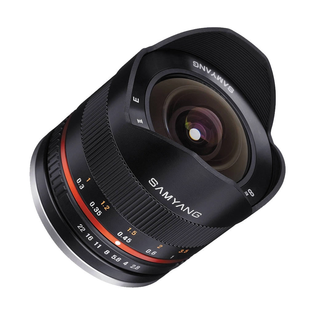 Samyang 8mm f/2.8 UMC Fisheye II Lens (Sony E Mount)
