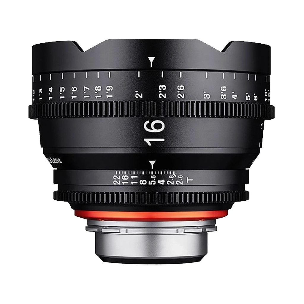 Samyang XEEN 16mm T2.6 Lens (Full Frame Canon EF-Mount)