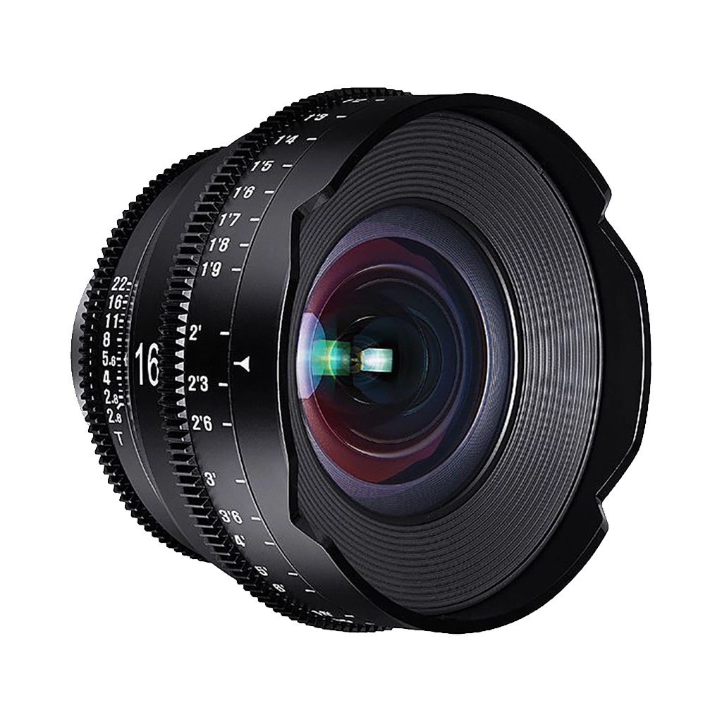 Samyang XEEN 16mm T2.6 Lens (Full Frame PL-Mount)