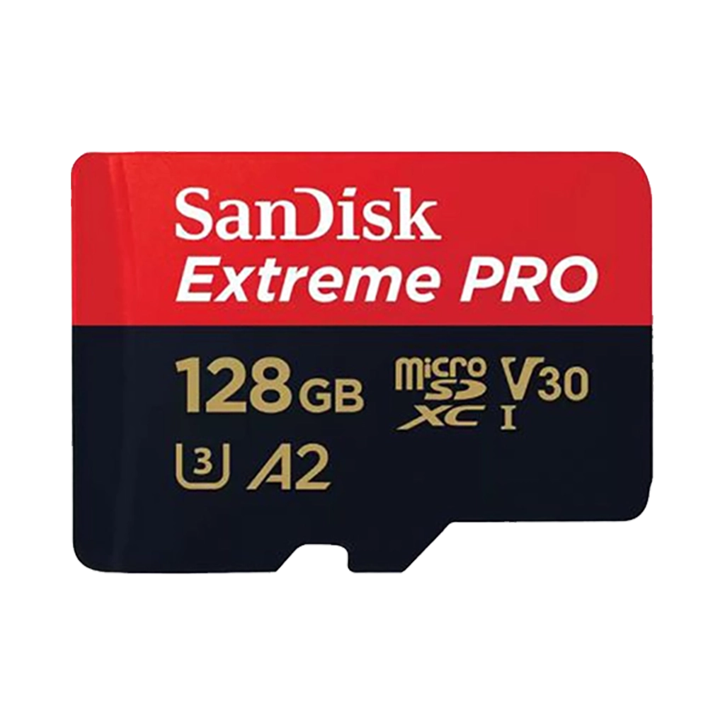 SanDisk 128GB Extreme PRO 200MB/s UHS-I microSDXC Memory Card