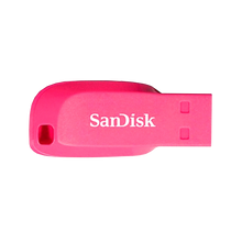 SanDisk 16GB Cruzer Blade USB Flash Drive -  ELECTRIC PINK