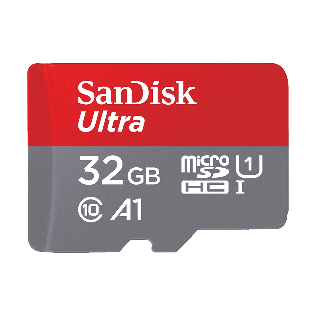 SanDisk 32GB Ultra UHS-I microSDHC Memory Card