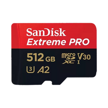 SanDisk 512GB Extreme PRO 200MB/s UHS-I microSDXC Memory Card
