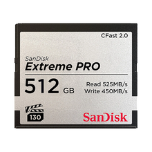 SanDisk 512GB Extreme PRO CFast 2.0 Memory Card