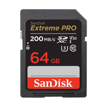SanDisk 64GB Extreme PRO 200MB/s UHS-I SDXC Memory Card