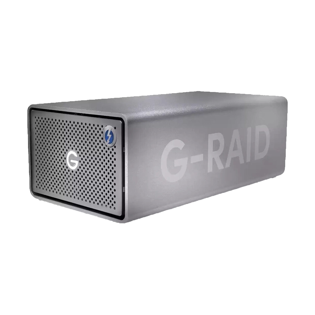 SanDisk Professional G-RAID 2 36TB 2-Bay RAID Array (2 x 18TB, Thunderbolt 3 / USB 3.2 Gen 1)