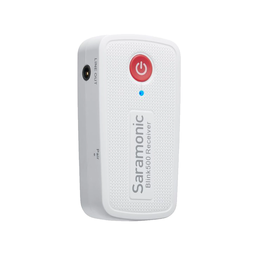 Saramonic Blink 500 B2 2-Person Digital Camera-Mount Wireless Omni Lavalier Microphone System (2.4 GHz, White)