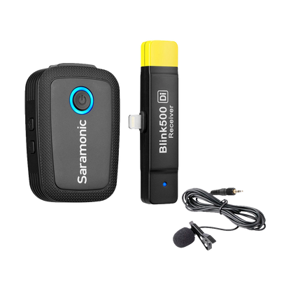 Saramonic Blink 500 B3 Digital Wireless Omni Lavalier Microphone System for Lightning iOS Devices (2.4 GHz)