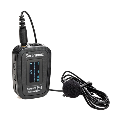 Saramonic Blink 500 Pro B2 2-Person Digital Camera-Mount Wireless Omni Lavalier Microphone System (2.4 GHz, Black)