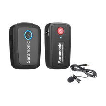 Saramonic Blink500 B1 Ultracompact 2.4GHz Dual-Channel Wireless Microphone System with Lavalier