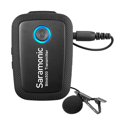 Saramonic Blink500 B1 Ultracompact 2.4GHz Dual-Channel Wireless Microphone System with Lavalier