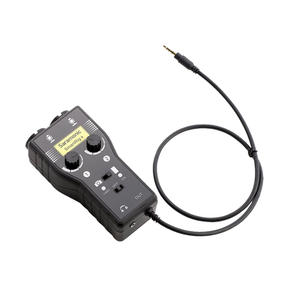 Saramonic SmartRig+ 2-Channel XLR Microphone Audio Mixer