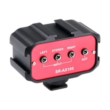 Saramonic SR-AX100 Passive 2-Channel Audio Adapter for DSLR Cameras