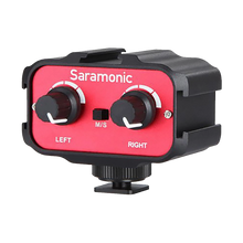 Saramonic SR-AX100 Passive 2-Channel Audio Adapter for DSLR Cameras