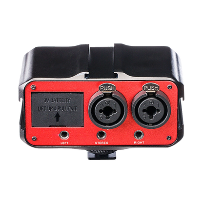 Saramonic SR-PAX1 Two-Channel Audio Mixer, Preamp, Microphone Adapter