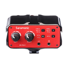 Saramonic SR-PAX1 Two-Channel Audio Mixer, Preamp, Microphone Adapter
