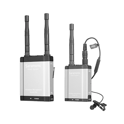 Saramonic Vlink2 Kit1 (TX+RX) 2.4GHz Wireless Microphone System