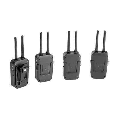 Saramonic VmicLink5 RX+TX+TX+TX Camera-Mount Digital Wireless Microphone System with Three Bodypack Transmitters and Lavalier Mics