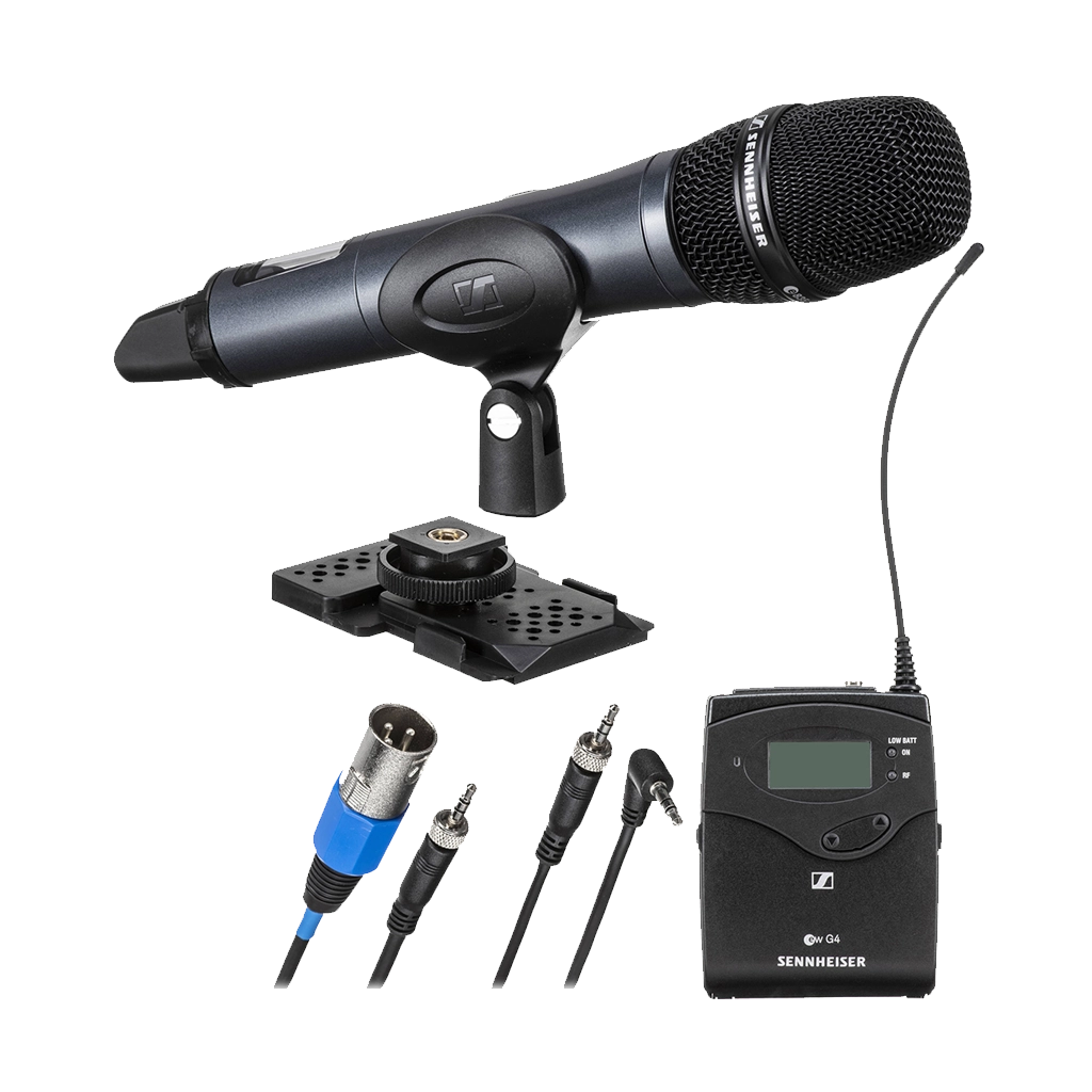 Sennheiser EW 135P G4 Camera-Mount Wireless Cardioid Handheld Microphone System