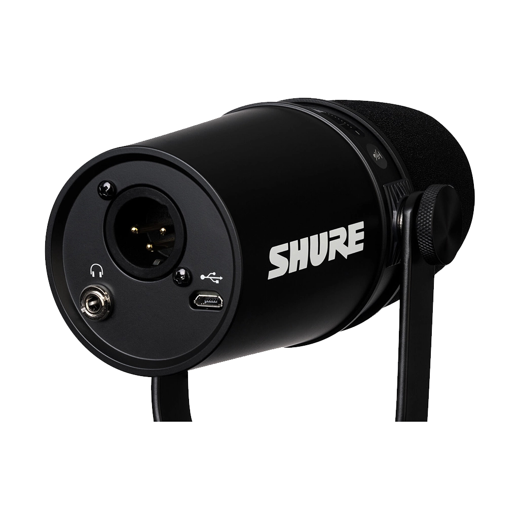 Shure MV7 Podcast Microphone (Black)