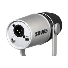 Shure MV7 Podcast Microphone (Silver)