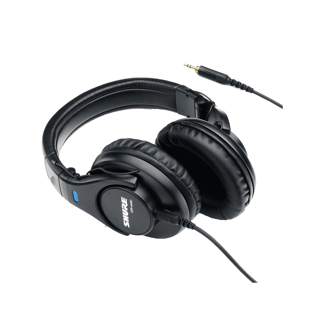 Shure SRH440 Closed-Back Over-Ear Studio Headphones
