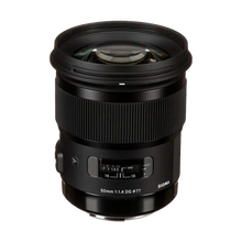 Rental: Sigma 50mm f/1.4 DG HSM Art Lens (Canon)